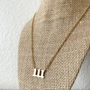 NEW | angel number necklace 111